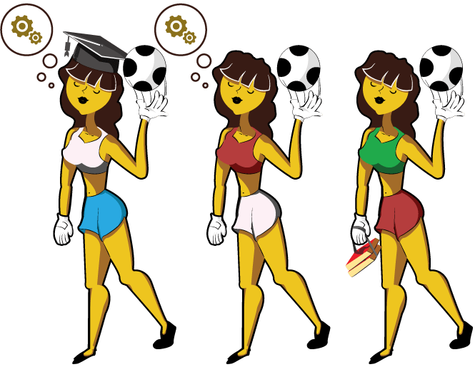 Equipo de porteras de la sección nacional.