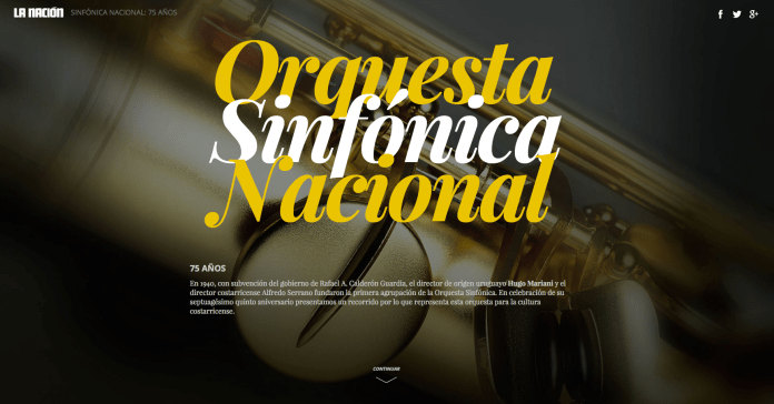 The 75th anniversary of the National Symphonic Orchestra.