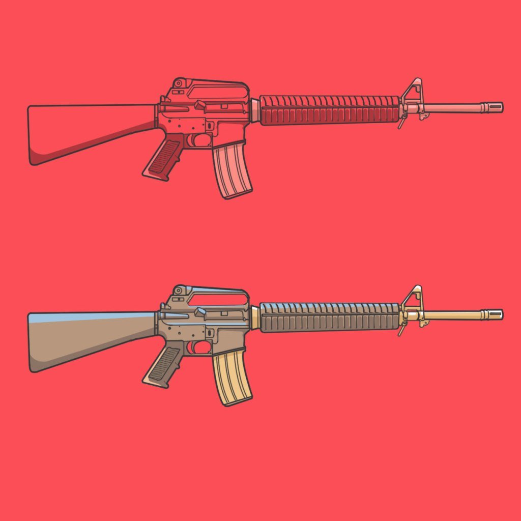 M16 illustration